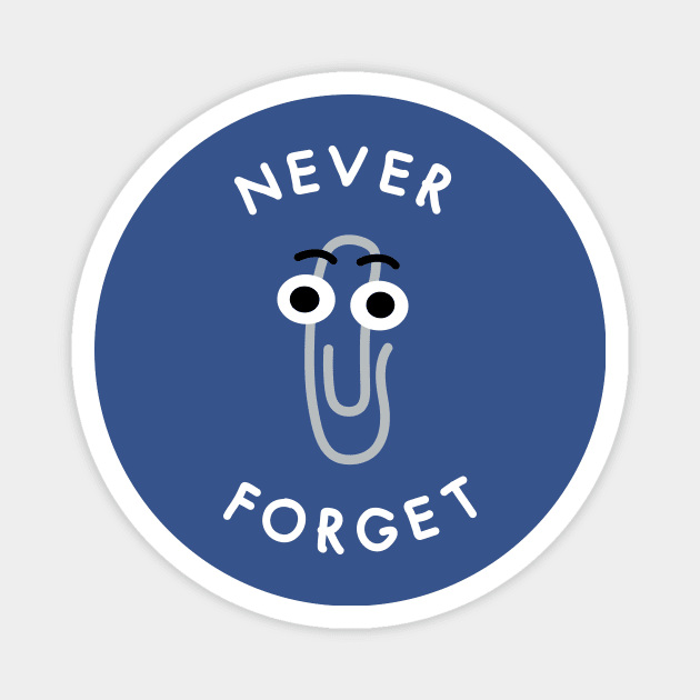 Never Forget the Clip Magnet by katiestack.art